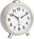 Miniatyrbild 1 av 6: TFA-Dostmann 60.1030.09 väckarklocka kvarts väckarklocka beige (60.1030.09)