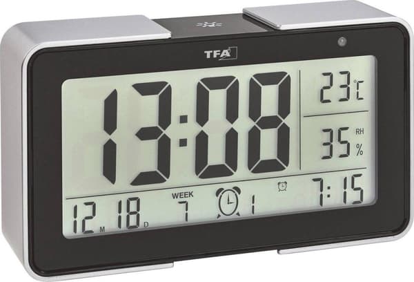 TFA 60.2540.01 Melody trådlös väckarklocka (60.2540.01)