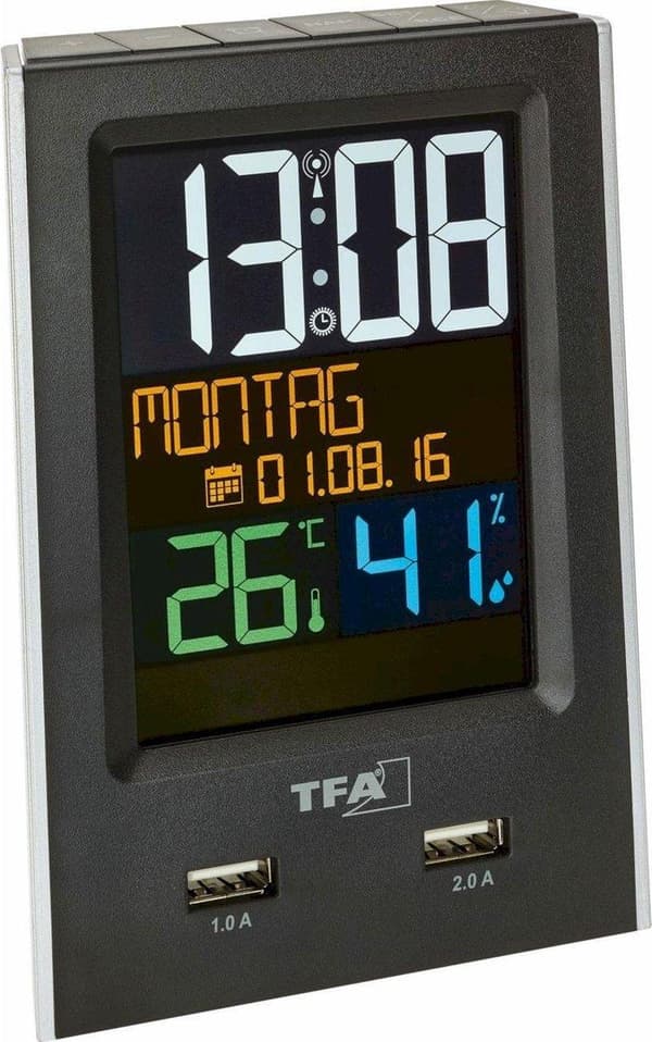 TFA 60.2537.01 Oplad IT-radiovækkeur (60.2537.01)