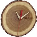 Pikkukuva 7 / 7: TFA 60.3046.08 kvartsiseinäkello 172 mm x 180 mm x 40 mm tammi, aitoa puuta (60.3046.08)