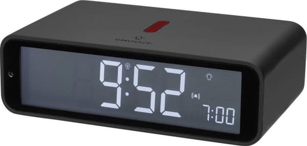 TFA Dostmann 60.2560.10 radioväckarklocka antracitalarm gånger 1 (60.2560.10)