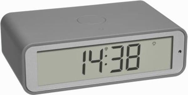 TFA Dostmann 60.2560.15 radio vækkeur grå alarm gange 1 (60.2560.15)