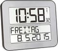 Miniatyrbild 6 av 6: TFA-Dostmann 60.4512.54 väckarklocka digital väckarklocka silver (60.4512.54)
