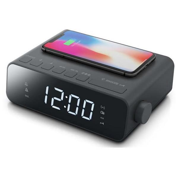 Radio-väckarklocka Muse M-175 WI - MUSE - Väckarklocka - Svart - Vit - Radio - Justerbar belysning av displayen
