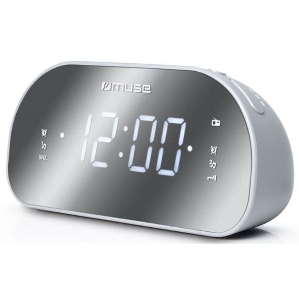 MUSE M 170 CMR klockradio - PLL FM - Spegel fram - 20 förinställningar