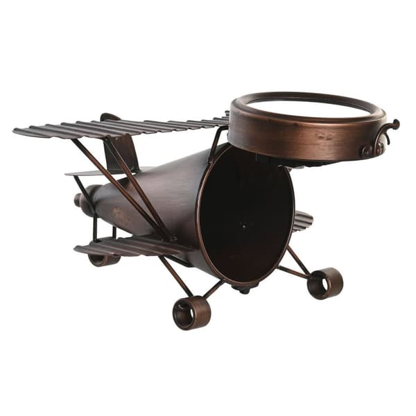 Pöytäkello DKD Home Decor 35 x 21 x 14 cm Fly Krystall Aluminium Jern (2 enheter)