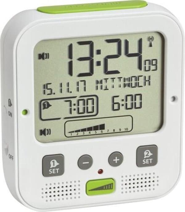 TFA 60.2538.02 Boom High Performance Radio Alarm Clock (60.2538.02)