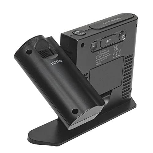 TFA Dostmann 60.5017.01 radioväckarklocka svart alarm gånger 1 (60.5017.01)