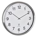 Pikkukuva 2 / 4: TFA Dostmann 60.3548.02 Radio seinäkello 508 mm x 65 mm valkoinen, hopea, suuri näyttö (60.3548.02)