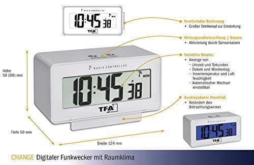 TFA 60.2544.02 klockradio (60.2544.02)