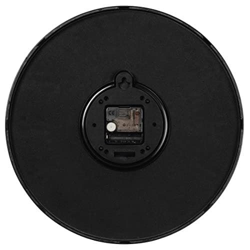 Hama Black Digits seinäkello, hiljainen, Ø 35 cm (00185859)