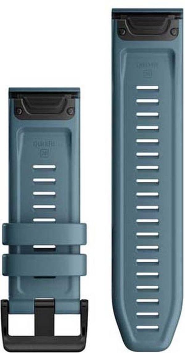 Garmin QuickFit - klockarmband - sjönära blå - för fenix 6X Pro, Pro Solar, Sapphire (010-12864-03)