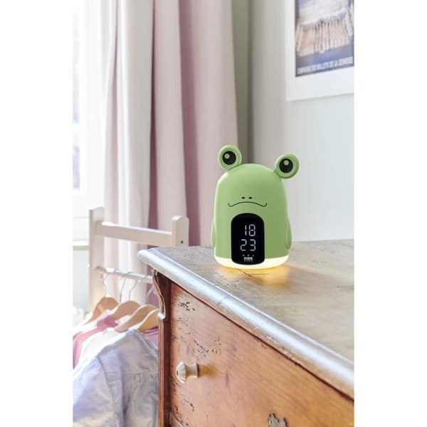 Trevor, Alarm Clock &amp; Nightlight  RKIDSFROG BIGBEN - Groda
