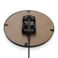Miniatyrbilde 2 av 3: Veggklokke Versa Pendler Metall Krystall Tre MDF 4,5 x 56 x 29 cm