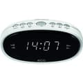Miniatyrbild 2 av 2: EKG RB 010 - Vit FM-klockradio -230V + batteri vid strömavbrott