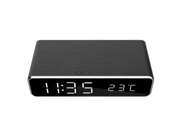 Gembird DAC-WPC-01 vækkeur Digital vækkeur Sort