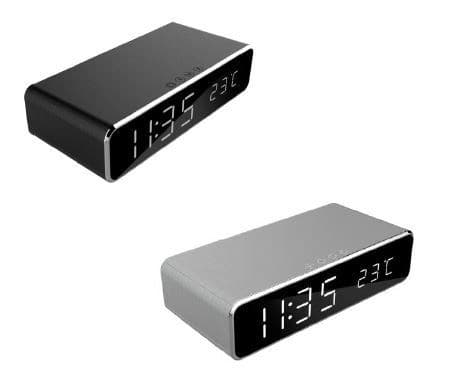 Gembird DAC-WPC-01 vækkeur Digital vækkeur Sort