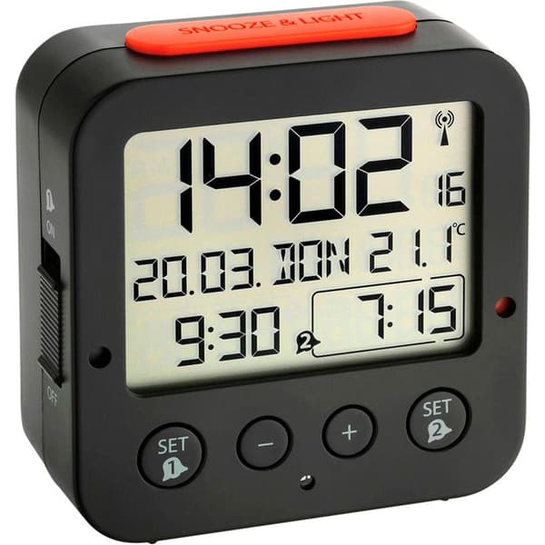Tfa Dostmann Clockradio 60.2528.01 Søvfarvet