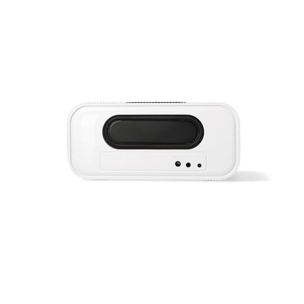 Ksix 10w Bluetooth Bluetooth Högtalare Med Alarm Och Radio Vit