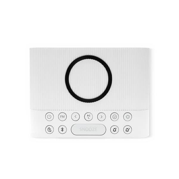 Ksix 10w Bluetooth Bluetooth Högtalare Med Alarm Och Radio Vit