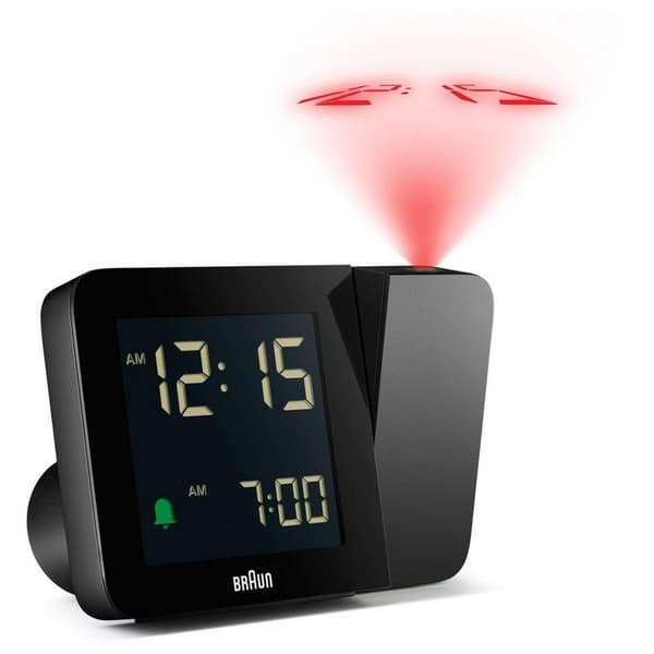 Braun Herätyskello Bc 015 Musta