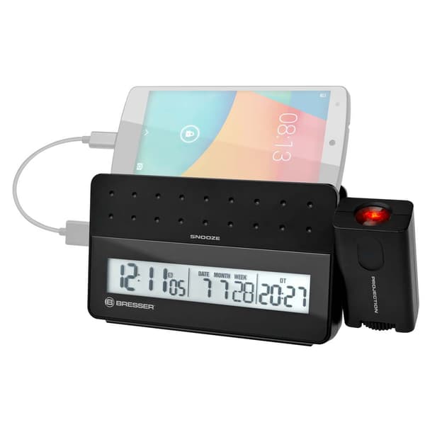 Bresser Vækkeur Mytime Pro Sort