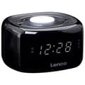 Miniatyrbillede 1 af 4: Lenco Clockradio Cr-12 Sort