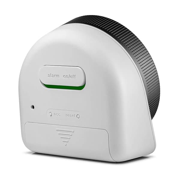 Braun radiokontrollert rund digital vekkerklokke BC24B-DCF