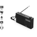 Miniatyrbillede 2 af 3: EVOOM EGY Svart klockradio - FM och DAB+ radio - Batteri Batterier/USB - 2 larm