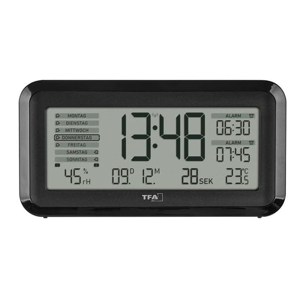 Tfa Dostmann Clockradio 60.2562.01 Søvfarvet