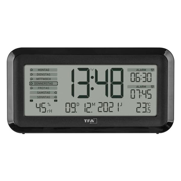 Tfa Dostmann Clockradio 60.2562.01 Søvfarvet