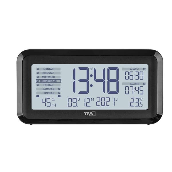 Tfa Dostmann Clockradio 60.2562.01 Søvfarvet