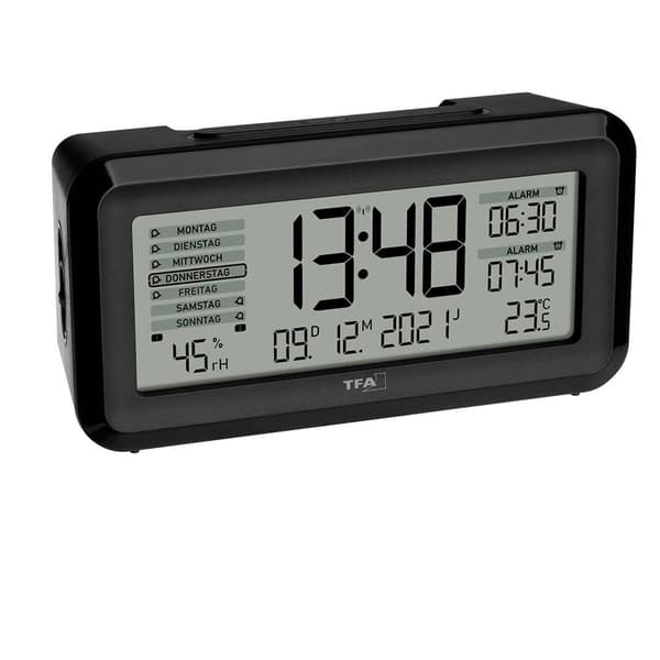 Tfa Dostmann Clockradio 60.2562.01 Søvfarvet