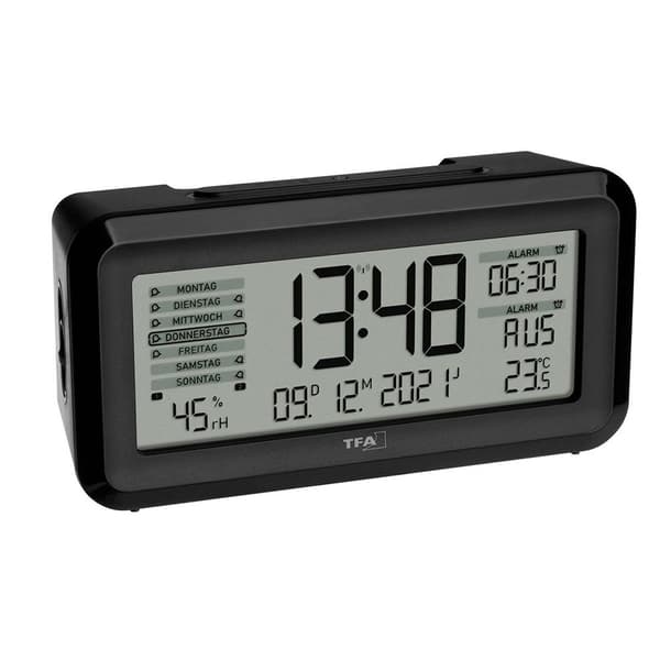 Tfa Dostmann Clockradio 60.2562.01 Søvfarvet