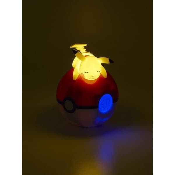 POKEMON Pikachu ljus väckarklocka - Gul