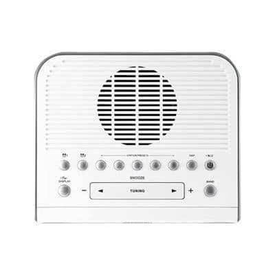 Atomic SANGEAN RCR5W digital klockradio - Vit - 10 förprogrammerade stationer