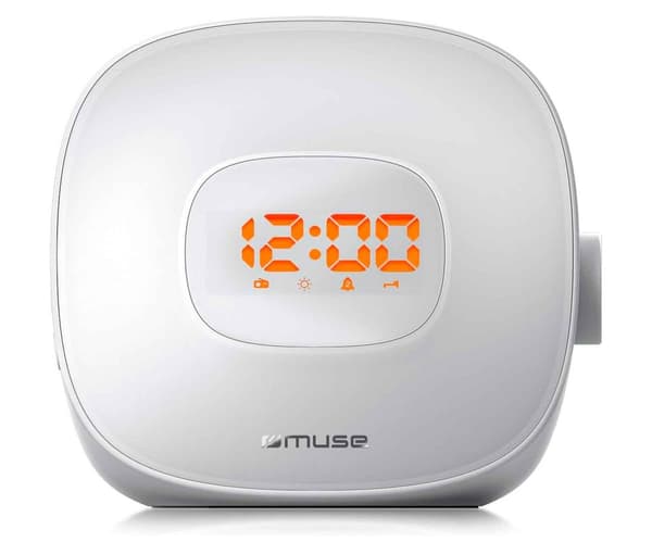 Muse Kelloradio Ml-198 Cr Valkoinen