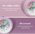 Miniatyrbillede 3 af 7: TFA Dostmann 60.1033.12 quartz vækkeur pink (60.1033.12)