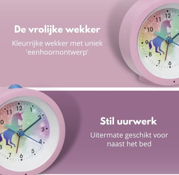 TFA Dostmann 60.1033.12 quartz vækkeur pink (60.1033.12)