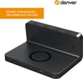Miniatyrbillede 3 af 7: Denver digitalt vækkeur med trådløs oplader - Alarm - Lysdæmper - ECQ103 - Sort