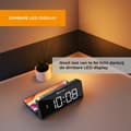Miniatyrbillede 4 af 7: Denver digitalt vækkeur med trådløs oplader - Alarm - Lysdæmper - ECQ103 - Sort