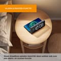 Miniatyrbillede 5 af 7: Denver digitalt vækkeur med trådløs oplader - Alarm - Lysdæmper - ECQ103 - Sort