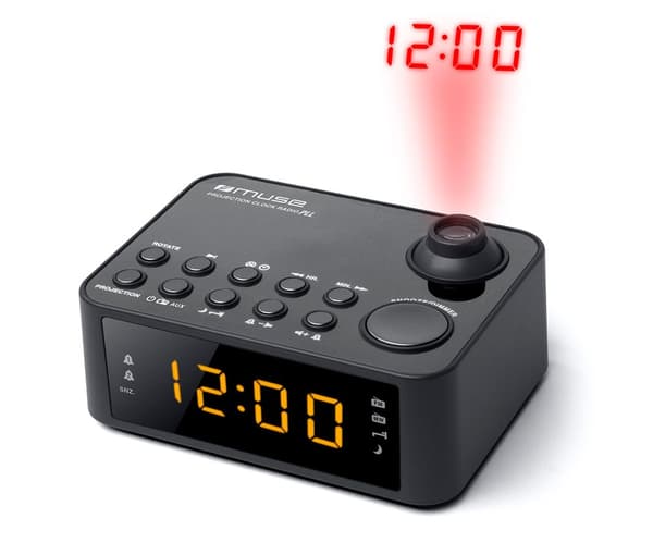 Muse Kelloradio M-178 P Musta