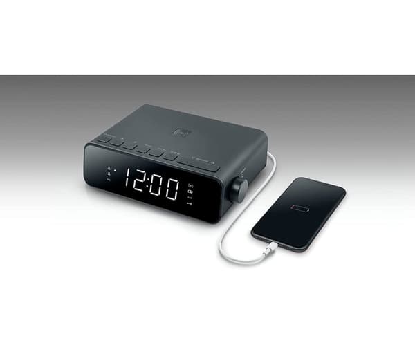 Muse M-175 Wi Växarklocka Svart