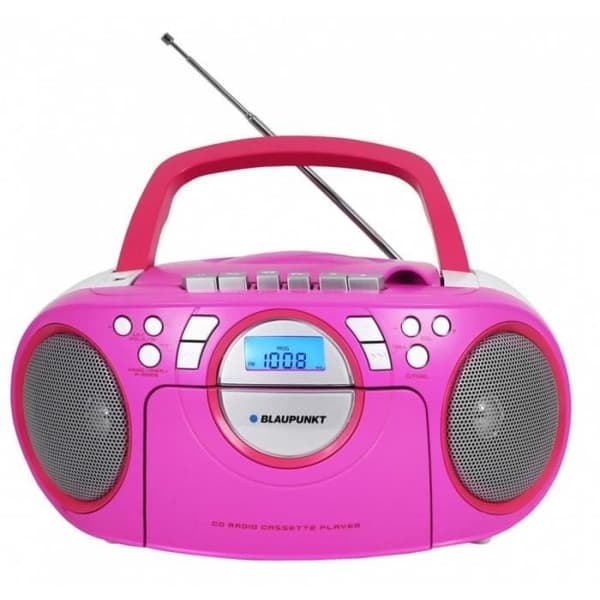 CD-MP3-spelare - Blaupunkt - BB16PK - Färg Rosa - CD/MP3-ljudsystem