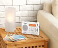 Miniatyrbillede 2 af 3: Sangean Pr-d7 Vækkeur Hvid One Size / EU Plug