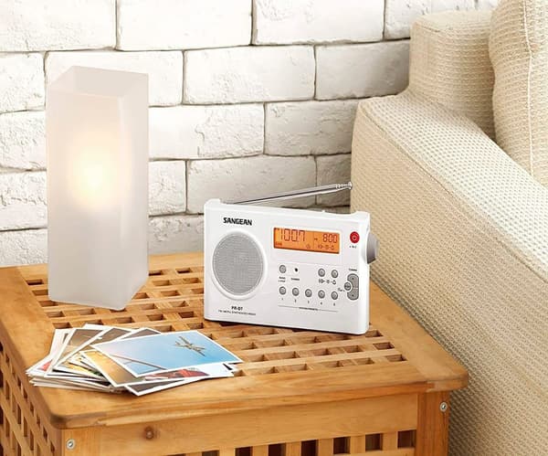 Sangean Pr-d7 Vækkeur Hvid One Size / EU Plug