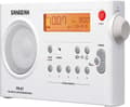 Miniatyrbillede 1 af 3: Sangean Pr-d7 Vækkeur Hvid One Size / EU Plug