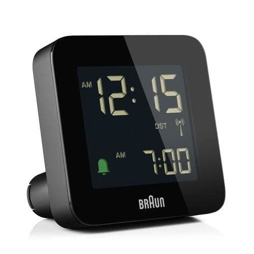 BRAUN BC 09 B-DCF RADIOSTYRDA VARNINGSKLOCKOR, SVART 67018