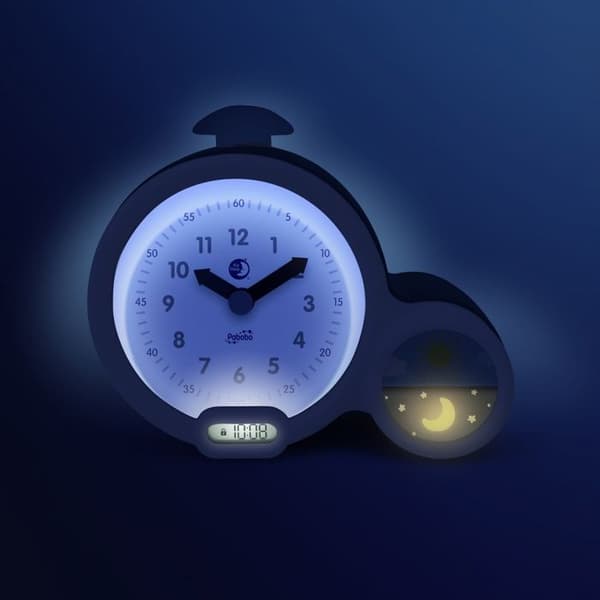 Kid'Sleep Educational barnväckarklocka - Claessens'Kids - Musical Night Light - Dag/Natt - Vit